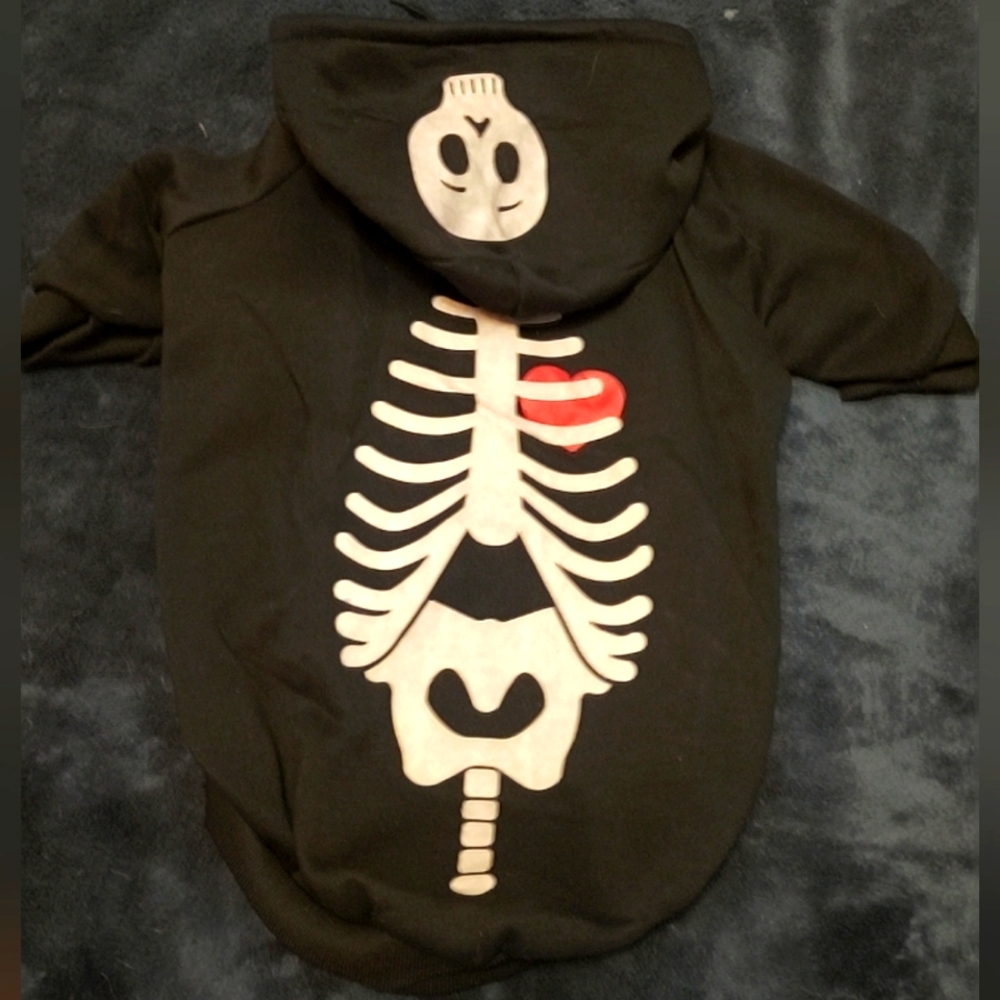 Doggy Skelton Hoodie